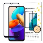 Vivo Y35 / Y22 / Y22s Προστατευτικό Τζαμάκι Μαύρο Wozinsky Full Glue Full Screen Tempered Glass Black