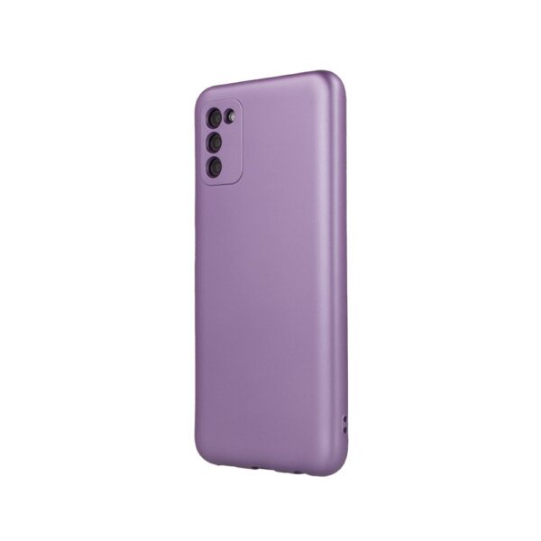 Samsung Galaxy A34 5G Θήκη Σιλικόνης Μωβ Metallic Silicone Case Violet