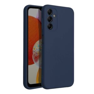 Samsung Galaxy A14 4G / A14 5G Θήκη Σιλικόνης Σκούρο Μπλε Slim Fit Liquid Silicone Case Dark Blue