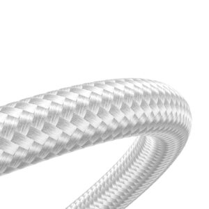 Joyroom S-UL012A11 Braided USB-A to Lightning Cable Λευκό 2.4A 2m