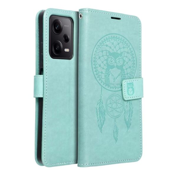 Xiaomi Redmi Note 12 Pro 5G / Xiaomi Poco X5 Pro 5G Θήκη Βιβλίο Φούξια Forcell Mezzo Dreamcatcher Book Case Fuchsia