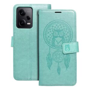 Xiaomi Redmi Note 12 Pro 5G / Xiaomi Poco X5 Pro 5G Θήκη Βιβλίο Φούξια Forcell Mezzo Dreamcatcher Book Case Fuchsia
