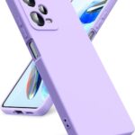Xiaomi Redmi Note 12 Pro 5G Θήκη Σιλικόνης Μωβ Soft Touch Silicone Rubber Soft Case Purple