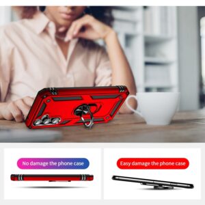Samsung Galaxy A54 5G Θήκη Κόκκινη Με Σταντ Shockproof TPU + PC Phone Case with Holder Red