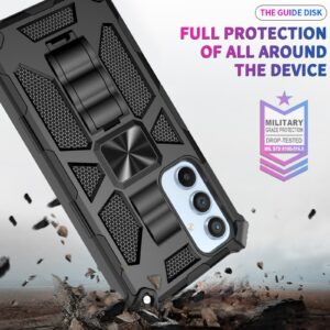 Samsung Galaxy A54 5G Θήκη Με Σταντ Μαύρη Armor Shockproof TPU + PC Magnetic Protective Phone Case with Holder Black