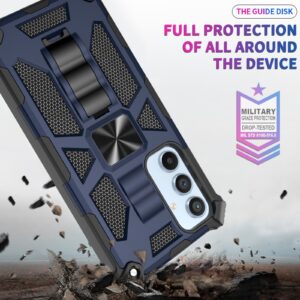 Samsung Galaxy A54 5G Θήκη Με Σταντ Μπλε Armor Shockproof TPU + PC Magnetic Protective Phone Case with Holder Blue