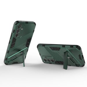 Samsung Galaxy A54 5G Σκληρή Θήκη Πράσινη Με Σταντ Punk Armor 2 in 1 PC + TPU Phone Case Green