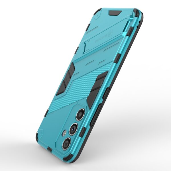 Samsung Galaxy A54 5G Σκληρή Θήκη Μπλέ Με Σταντ Punk Armor 2 in 1 PC + TPU Phone Case Blue
