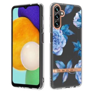 Samsung Galaxy A54 5G Θήκη Σιλικόνης Ορχιδέα Παιώνια Flowers and Plants Series IMD TPU Phone Case Orchid Peony