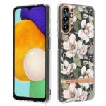 Samsung Galaxy A54 5G Θήκη Σιλικόνης Πράσινη Γαρδένια Flowers and Plants Series IMD TPU Phone Case Green Gardenia