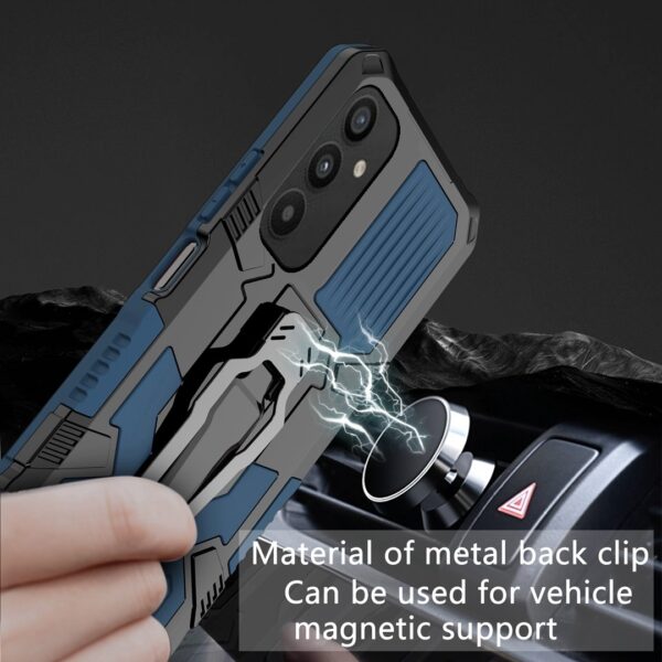 Samsung Galaxy A54 5G Θήκη Μπλε Armor Warrior Shockproof PC + TPU Phone Case Red