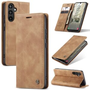 Samsung Galaxy A34 5G Θήκη Βιβλίο Καφέ CaseMe 013 Multifunctional Horizontal Flip Phone Case Brown
