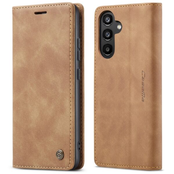 Samsung Galaxy A34 5G Θήκη Βιβλίο Καφέ CaseMe 013 Multifunctional Horizontal Flip Phone Case Brown