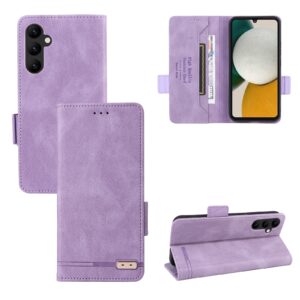 Samsung Galaxy A34 5G Θήκη Βιβλίο Μωβ Magnetic Clasp Phone Case Purple