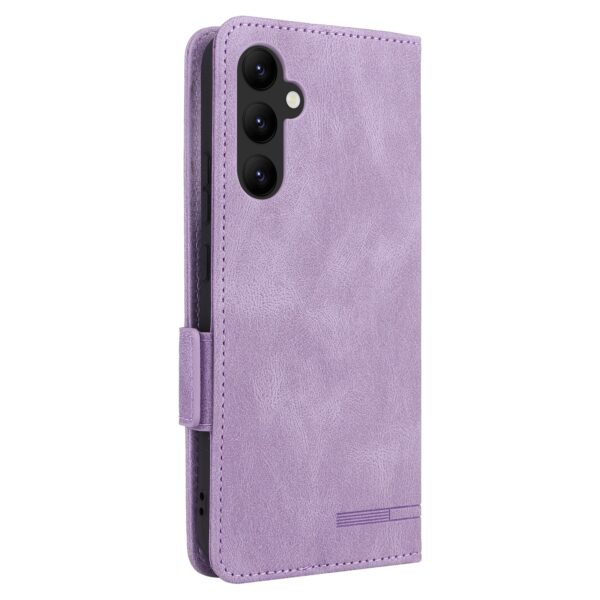 Samsung Galaxy A34 5G Θήκη Βιβλίο Μωβ Magnetic Clasp Phone Case Purple