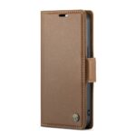 CaseMe iPhone 13 Butterfly Buckle Θήκη Βιβλίο - Brown