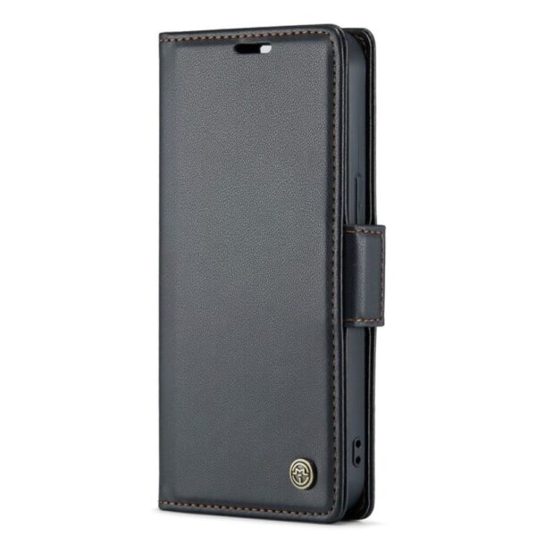 CaseMe iPhone 13 Butterfly Buckle Θήκη Βιβλίο - Black CaseMe iPhone 13 Butterfly Buckle Θήκη Βιβλίο - Black