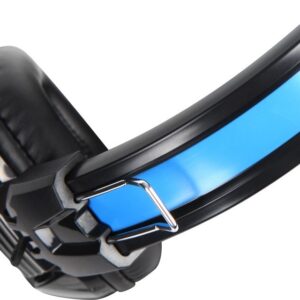 Sades Element Over Ear Gaming Headset με σύνδεση USB / 2x3.5mm Μπλε