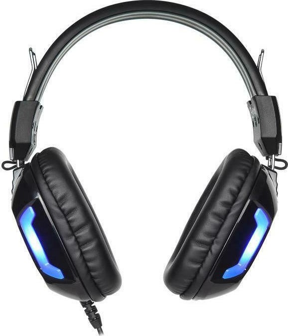 Sades Element Over Ear Gaming Headset με σύνδεση USB / 2x3.5mm Μπλε