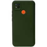 Xiaomi Redmi 9C / Redmi 10A Θήκη Σιλικόνης Πράσινη Soft Touch Silicone Rubber Soft Case Green