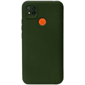 Xiaomi Redmi 9C / Redmi 10A Θήκη Σιλικόνης Πράσινη Soft Touch Silicone Rubber Soft Case Green