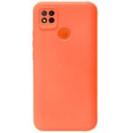 Xiaomi Redmi 9C / Redmi 10A Θήκη Σιλικόνης Πορτοκαλί Soft Touch Silicone Rubber Soft Case Orange