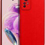 Xiaomi Redmi Note 12s Θήκη Σιλικόνης Κόκκινο Soft Touch Silicone Rubber Soft Case Red