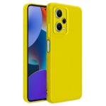 Xiaomi Redmi Note 12 Pro Plus 5G Θήκη Σιλικόνης Κίτρινη Soft Touch Silicone Rubber Soft Case Yellow