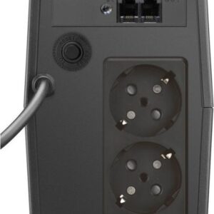 Powertech UPS Line-Interactive 850VA 510W με 2 Schuko Πρίζες