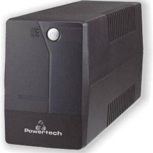 Powertech UPS Line-Interactive 850VA 510W με 2 Schuko Πρίζες