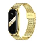 Λουράκι Xiaomi Mi Band 3/4/5/6 Χρυσό Mijobs CS Metal Three Bead Stainless Steel Watch Band Gold