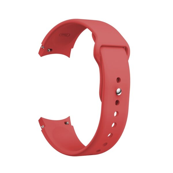 Λουράκι Samsung Galaxy Watch 4 40&44mm / Watch 4 Classic 42&46mm Κόκκινο Silicone Reverse Buckle Watch Band Red