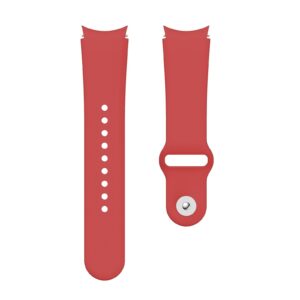 Λουράκι Samsung Galaxy Watch 4 40&44mm / Watch 4 Classic 42&46mm Κόκκινο Silicone Reverse Buckle Watch Band Red