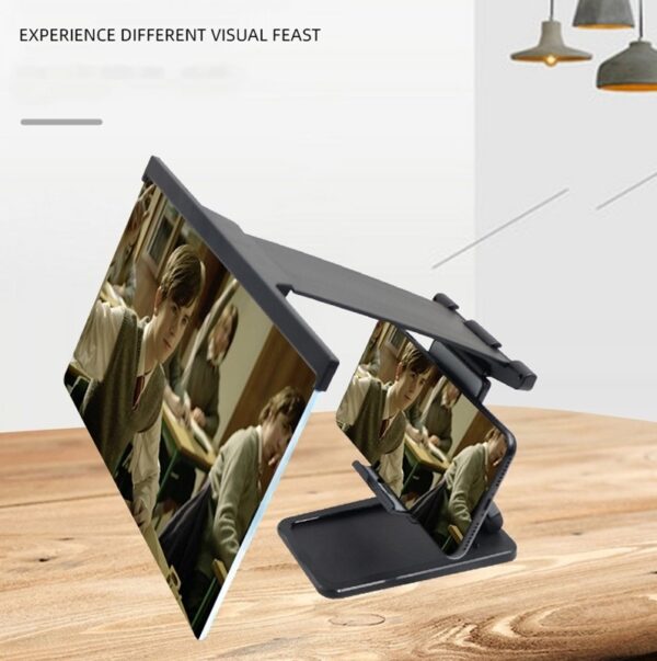 L20 12 inch Anti-Blue Mobile Phone Screen Amplifier Portable Folding Split Mobile Phone Holder