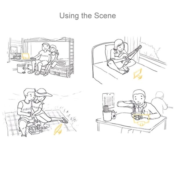 12.0 inch Portable Wood + Organic Glass Eyeshield 3D Mobile Phone Screen Magnifier Bracket Enlarge with Holder