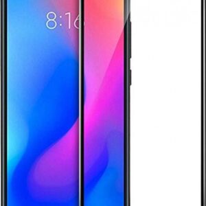 Xiaomi Redmi Note 6 Pro Προστατευτικό Τζαμάκι Μαύρο 9H 9D Large Arc High Alumina Full Screen Tempered Glass Film Black