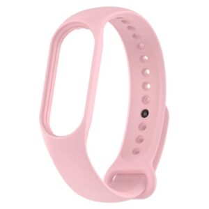 Λουράκι Xiaomi Mi Band 3 / 4 Ροζ Silicone Replacement Strap Watchbands Pink