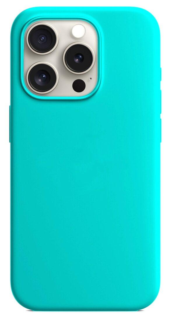 Forcell iPhone 15 Pro Soft Touch Θήκη Σιλικόνης - Mint