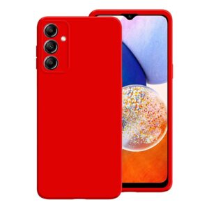 Forcell Samsung Galaxy A34 5G Soft Touch Θήκη Σιλικόνης - Red