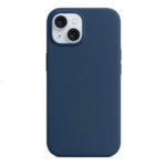 Forcell iPhone 15 Soft Touch Θήκη Σιλικόνης - Blue