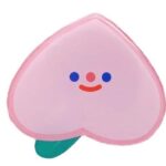 Phone Holder Με Σχέδιο Cartoon Shape Airbag Epoxy Lazy Telescopic Phone Hold Pink Peach