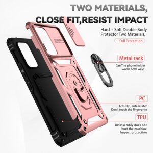 Samsung Galaxy A53 5G Θήκη Ροζ Με Σταντ Sliding Camshield Holder Phone Case Pink