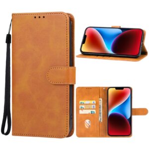 iPhone 15 Plus Θήκη Βιβλίο Καφέ Phone Case Brown