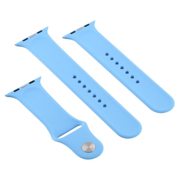 Λουράκι Apple Watch Ultra/Ultra2 - 49/ 45/ 44/ 42mm - Series 9/8/7 - SE/6/5/4/3/2/1 Rubber Sport Chrysanthemum Blue