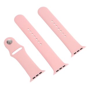 Λουράκι Apple Watch Ultra/Ultra2 - 49/ 45/ 44/ 42mm - Series 9/8/7 - SE/6/5/4/3/2/1 Rubber Sport Pink