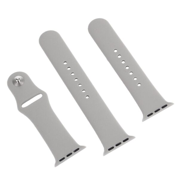 Λουράκι Apple Watch 41/ 40/ 38mm - Series 9/8/7 - SE/6/5/4/3/2/1 Rubber Sport Grey