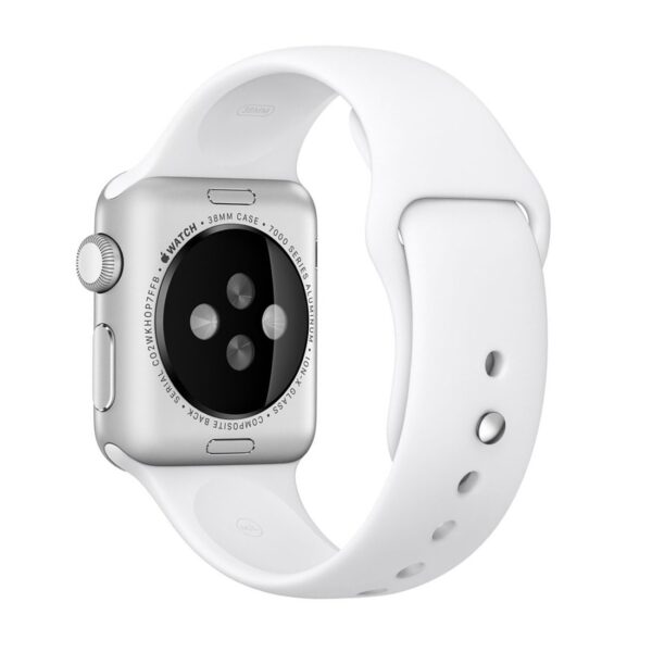 Λουράκι Apple Watch 41/ 40/ 38mm - Series 9/8/7 - SE/6/5/4/3/2/1 Rubber Sport White