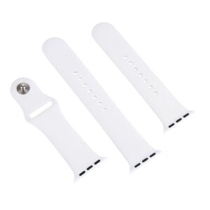 Λουράκι Apple Watch 41/ 40/ 38mm - Series 9/8/7 - SE/6/5/4/3/2/1 Rubber Sport White