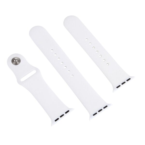 Λουράκι Apple Watch 41/ 40/ 38mm - Series 9/8/7 - SE/6/5/4/3/2/1 Rubber Sport White