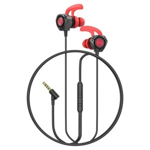 Borofone BM81 In-ear Handsfree με Βύσμα 3.5mm Μαύρο